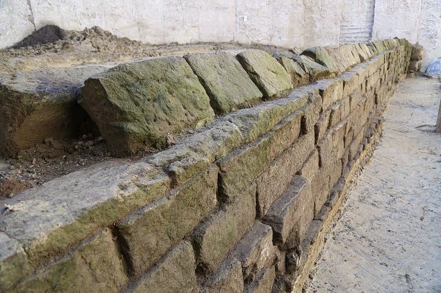 The aqueduct. Image credits: Archaeological Superintendency Rome.